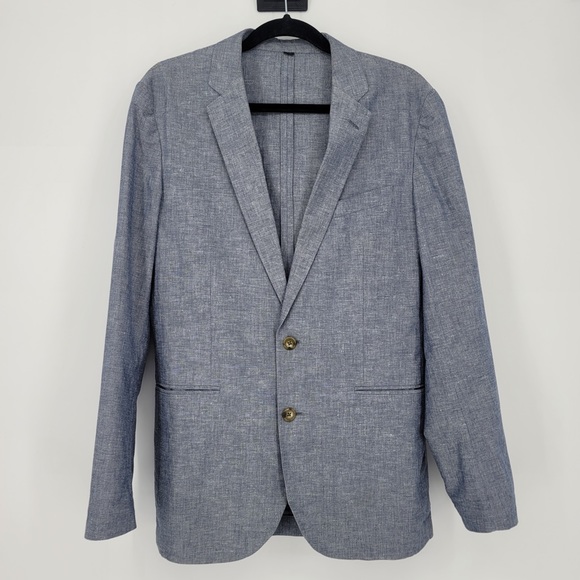 J. Crew Other - J. Crew Ludlow Cotton Linen Blazer Jacket Sz 38R
